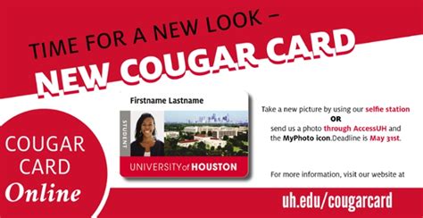 uh smart cougar card|uh cougar card appointment.